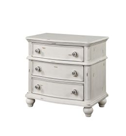 ACME Jaqueline NIGHTSTAND Antique White Finish BD01434