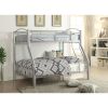 Cayelynn Bunk Bed (Twin/Full) in Silver 37380SI