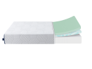 10 Inch Queen Gel Memory Foam Mattress; White; Bed in a Box; Green Tea and Cooling Gel Infused; CertiPUR-US Certified