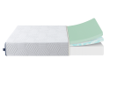 10 Inch Queen Gel Memory Foam Mattress; White; Bed in a Box; Green Tea and Cooling Gel Infused; CertiPUR-US Certified