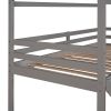 Twin Loft Bed with Slide; House Bed with Slide; Gray(OLD SKU :WF286245AAE)