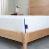 10 Inch Queen Gel Memory Foam Mattress; White; Bed in a Box; Green Tea and Cooling Gel Infused; CertiPUR-US Certified