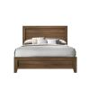 Miquell Eastern King Bed; Oak 28047EK