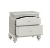 Maverick Nightstand; Platinum 21803