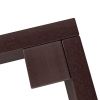 Queen Size Wood Platform Bed Frame; No Box Spring Needed; Strong Wood Slat Support; Easy Assembly