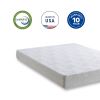 10 Inch Queen Gel Memory Foam Mattress; White; Bed in a Box; Green Tea and Cooling Gel Infused; CertiPUR-US Certified