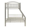Cayelynn Bunk Bed (Twin/Full) in Silver 37380SI