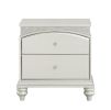 Maverick Nightstand; Platinum 21803