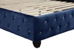 Sophia Queen bed Blue