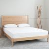 10 Inch Queen Gel Memory Foam Mattress; White; Bed in a Box; Green Tea and Cooling Gel Infused; CertiPUR-US Certified