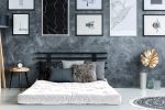 8" Beige Double Foam Futon Mattress; Full Size Mattress Sleep Supportive & Pressure Relief; 75" x 54"