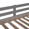 Twin Loft Bed with Slide; House Bed with Slide; Gray(OLD SKU :WF286245AAE)