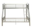 Cayelynn Bunk Bed (Twin/Full) in Silver 37380SI